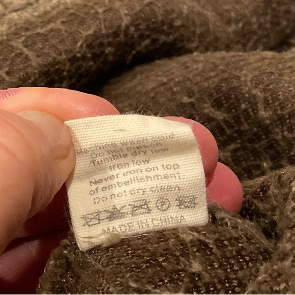 Nordic Fleece Victoria Sherpa Pullover ~ Women’s XS ~ Brown - Picture 3 of 5